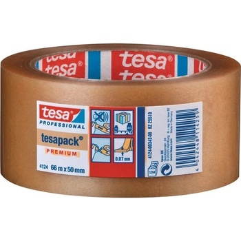 tesa Baliaca páska STRONG PP akrylát nehlučná hnedá 66 m x 50 mm