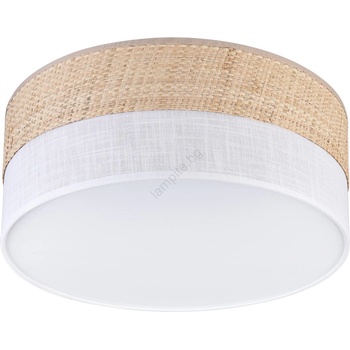 LAMKUR Led таванен плафон sirja boho led/20w/230v диам. 35 см бежово/бяло (la59808)