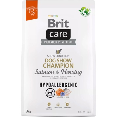 Brit Care Hypoallergenic Show Champion Salmon & Herring 2 x 3 kg
