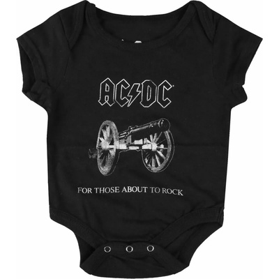 ROCK OFF детско боди AC/DC - About To Rock - ЧЕРЕН - ROCK OFF - ACDCBG06TB