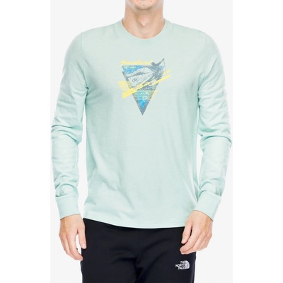 Smartwool Original Shred Graphic Long Sleeve Tee arctic green