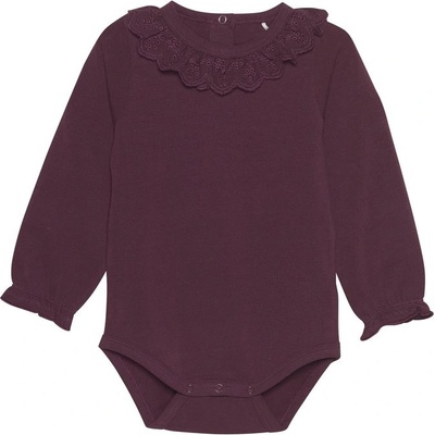 EN*FANT Dětské body LS Colar Fig