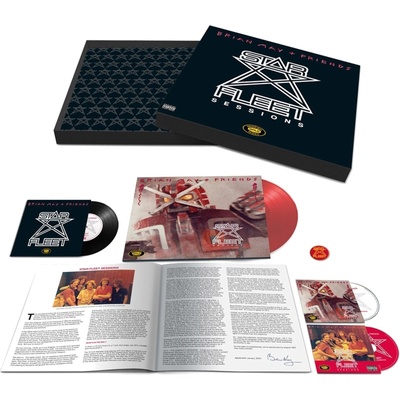 Brian May + Friends - Star Fleet Project (40th Anniversary) (Reissue) (Red Coloured) (LP + 7" Vinyl + 2 CD) (602455075611)