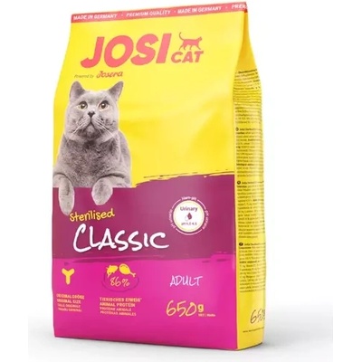 Josera JosiCat Sterilised Classic 650 g
