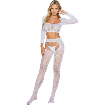 Softline - Boys of Toys Bodystocking 2078 biela