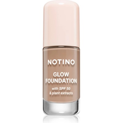 Notino Foundation Glow foundation with SPF 50 & plant extracts озаряващ фон дьо тен SPF 50 01 Medium Cool 30ml