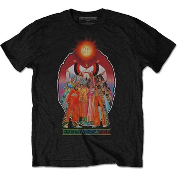 Earth, Wind & Fire Риза Let's Groove Unisex Black L (EWAFTS01MB03)