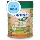 Dojčenské mlieka Sunar 2 BIO 6 x 700 g