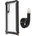 4smarts Sling Case Downtown - удароустойчив кейс с лента за врата за Samsung Galaxy A70 (черен-прозрачен)