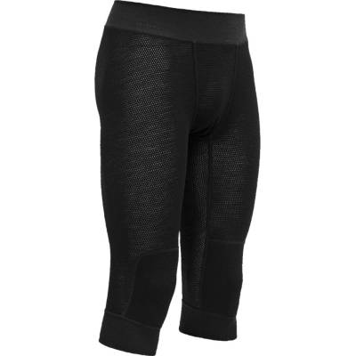 DEVOLD WOOL MESH PÁNSKÉ VLNĚNÉ 3/4 caviar
