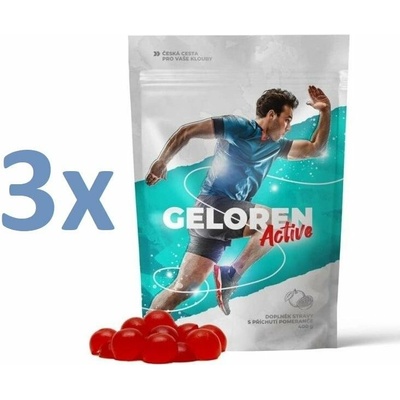 Contipro Geloren ACTIVE kĺbová výživa pre ľudí 3 x 400 g