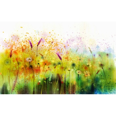 DIMEX ART Флизелинов фототапет картина - абстрактен акварел 375 x 250 см