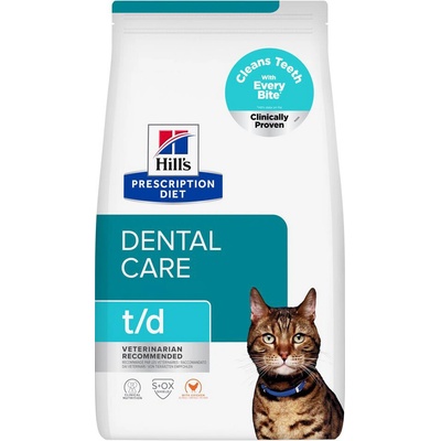 Hills Prescription Diet t/d Dental Care kuracie 2 x 8 kg