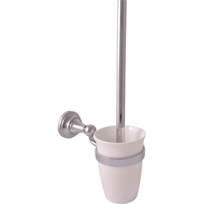 Slezák Rav WC štětka miska keramika chrom MKA0500