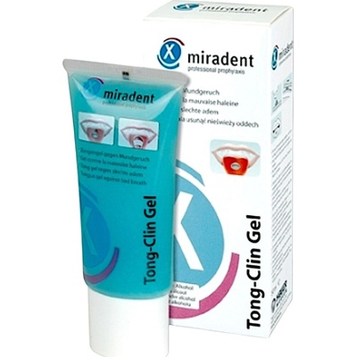 Miradent Tong-Clin gél na čistenie jazyka 50 ml