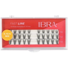 Ibra Makeup - Fast Line C 0.10 trsy řas - MIX