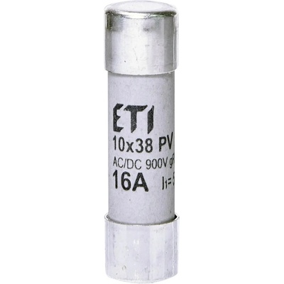 CB Elektro Valcová poistka špeciálna CH10x38 16A gR 900V AC/DC 30kA (ETI)