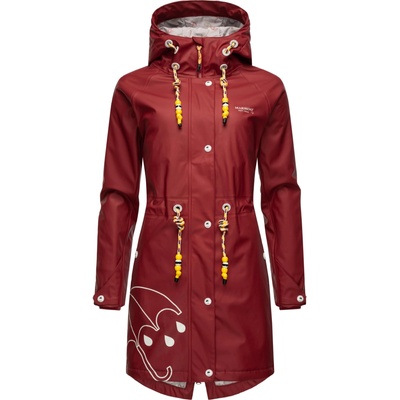MARIKOO Функционално палто червено, размер xs