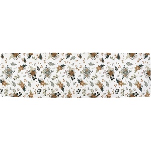 Butter Kings Памучна покривка с коледен мотив 40x140 cm Festive Flowers - Butter Kings (CHDC12_table_runner)