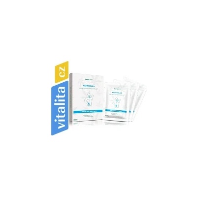 Cannaderm Mentholka Chladivá konopná náplast pohodlná a rychlá aplikace 1 ks 10 x 14 cm