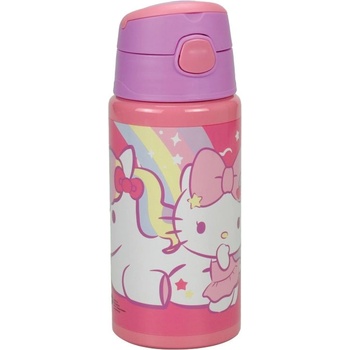 Gim Алуминиева бутилка за вода Gim - Hello Kitty, 500 ml (557-96248)