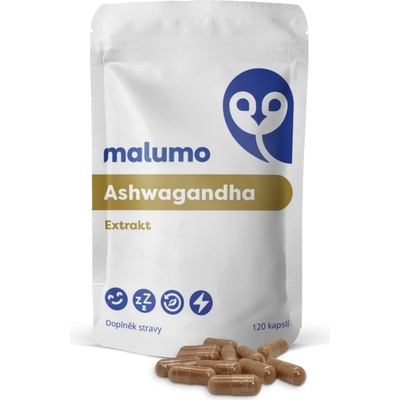 Malumo Ashwagandha Extrakt 60 kapslí