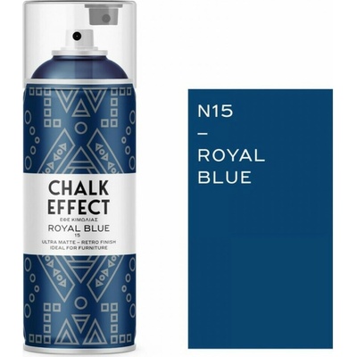 COSMOS LAC СПРЕЙ БОЯ ТЕБЕШИРЕНА chalk efefect 400мл 15 royal blue (06514)