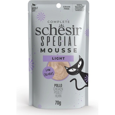 Schesir Special Light kuřecí 12 x 70 g