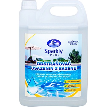 Sparkly POOL Čistič bazénu odstraňovač usazenin 5 l