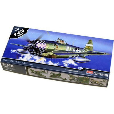 Academy Model Kit lietadlo 12474 P-47D EILEEN 1:72