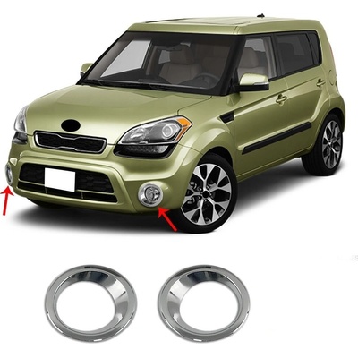 Nerez kryty předních mlhovek Kia Soul 2008-2014