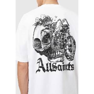 AllSaints Памучна тениска PANHEAD (M021PE) - answear - 97,77 лв