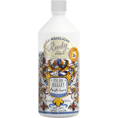 Rudy mýdlo na ruce náplň Amalfi Peony 1000 ml