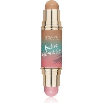 Physicians Formula Butter Glow & Go двустранна контурираща писалка цвят Beachy Pink 10 гр