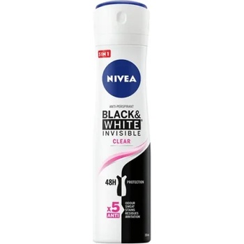 Image 1 of Nivea Дезодорант Nivea Black&white invisible clear 150мл