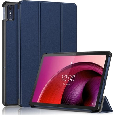 Vsetkonamobil 64782 LEATHER Zaklápací kryt pre Lenovo Tab M10 5G modrý
