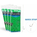 Zfish Náväzec Method Feeder Rig Quick Stop Braid 10 cm 5 ks - veľkosť háčika 6