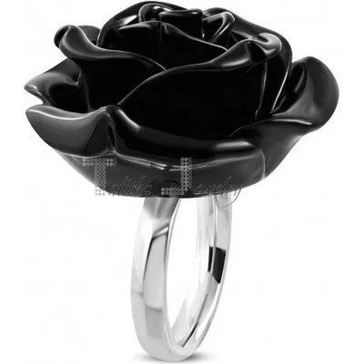 Talitha Пръстен " Черна роза"