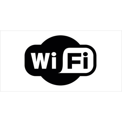 Fólie označení wi-fi - 100x50mm