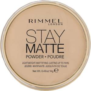 Rimmel London Stay Matte Long Lasting Pressed Powder 14 g нюанс 001 Transparent