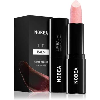 NOBEA Day-to-Day Lip Balm хидратиращ балсам за устни цвят Pink rose 3 гр