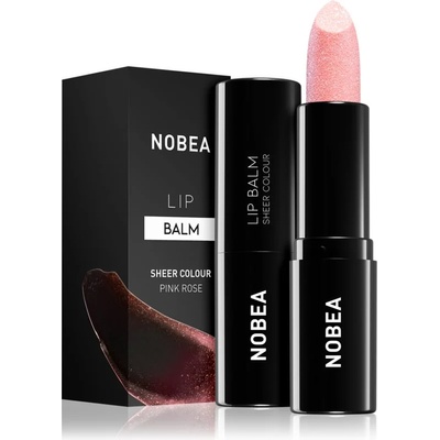 NOBEA Day-to-Day Lip Balm хидратиращ балсам за устни цвят Pink rose 3 гр