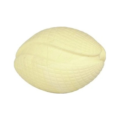 Eco friendly hračka pro psy rugby míč žlutý, 10 cm/110 g