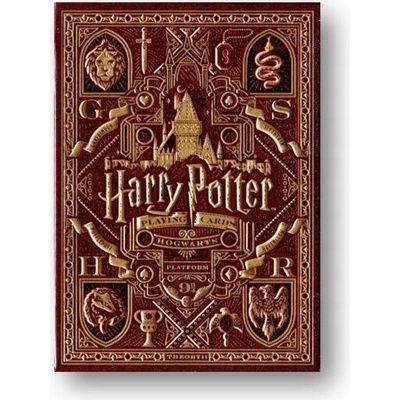 Bicycle Harry Potter karty červené Zmijozel