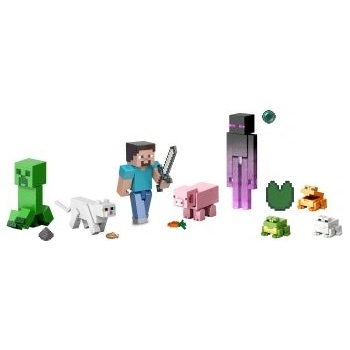 Mattel Minecraft Craft-A-Block фигурки - множество
