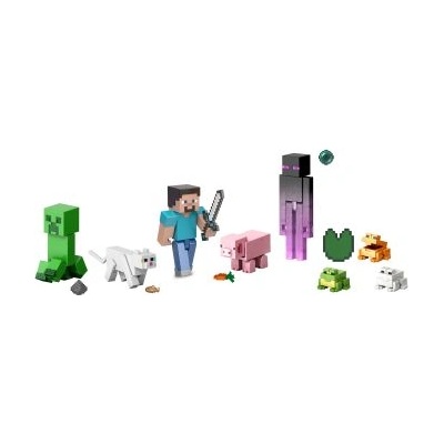 Mattel Minecraft Craft-A-Block фигурки - множество
