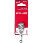 Milwaukee тресчотка 1/4" компактна 76 mm (4932479646)