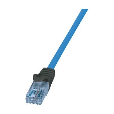 LogiLink CPP025 patch CAT6A / U/UTP, RJ45, 25m, modrý
