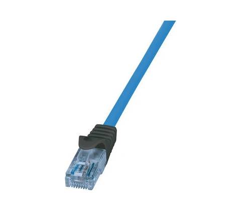 LogiLink CPP025 patch CAT6A / U/UTP, RJ45, 25m, modrý