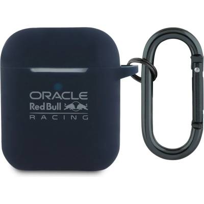 Red Bull силиконов калъф за AirPods 1/2 тъмносин (RBA2SIILV)